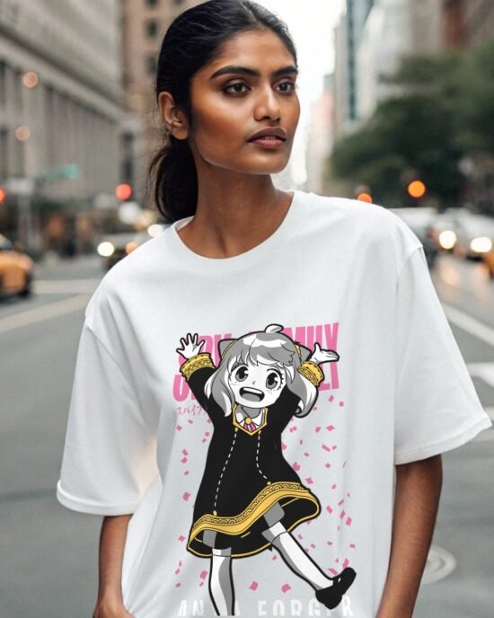 an-indian-model-in-pose-wearing-white-oversized-tee