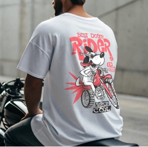 Doggy Rider Summer 280 GSM Premium T-Shirt