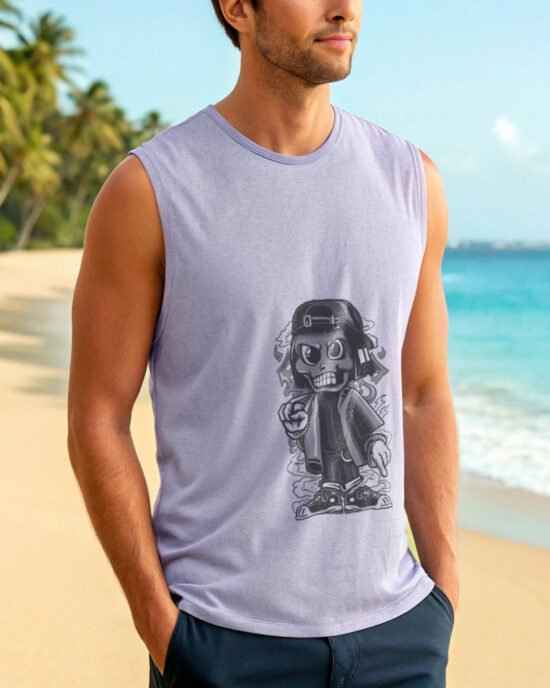 a-realistic-average-man-wearing sleeveless t-shirt 23