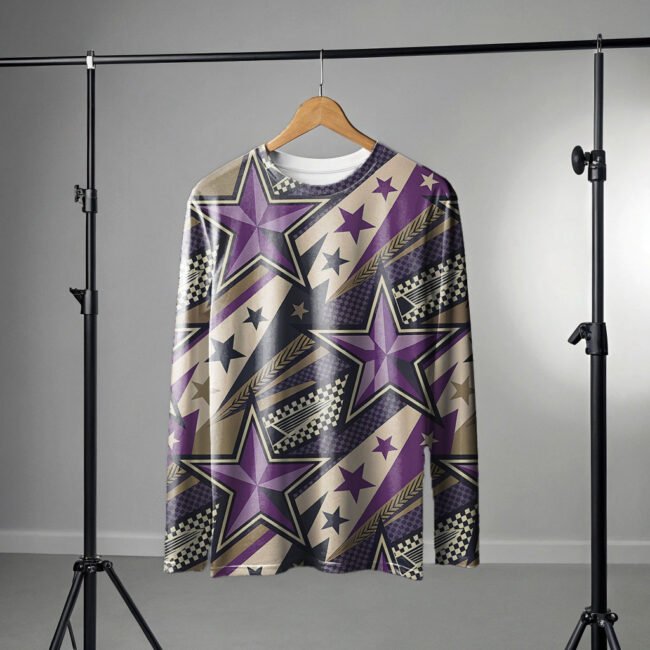long-sleeve-hanging purple star
