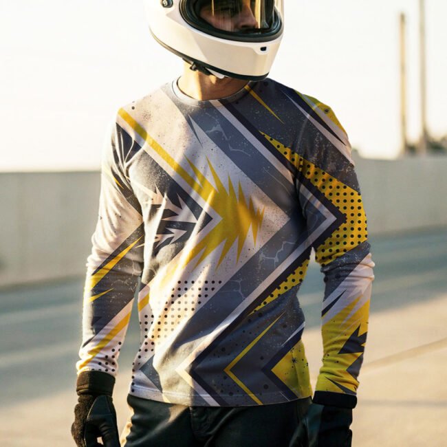 a-man-wearing-full-long-sleeve yellow white pattern