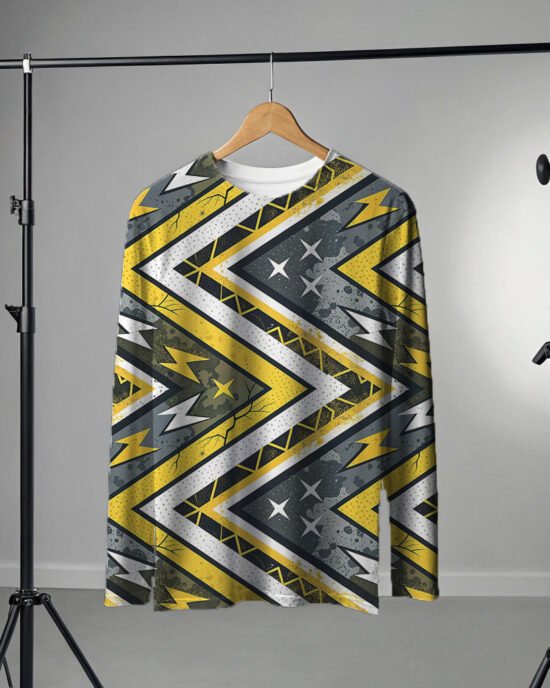 a-simple-white-t-shirt-long-sleeve-hanging- yellow